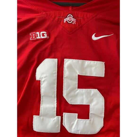 Nike Ezekiel Elliott 15 Ohio State Buckeyes Jersey - Picture 2 of 4